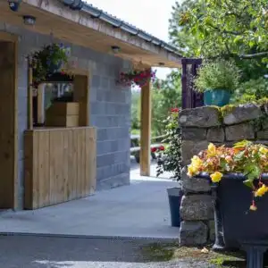 The Villager Bar & Restaurant, Garden Venue Glasson0