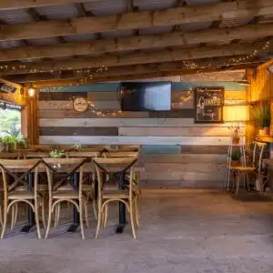 The Villager Bar & Restaurant, Garden Venue Glasson